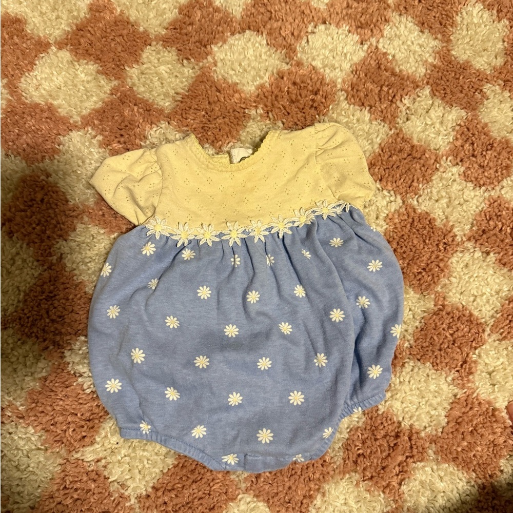 Vintage bubble romper